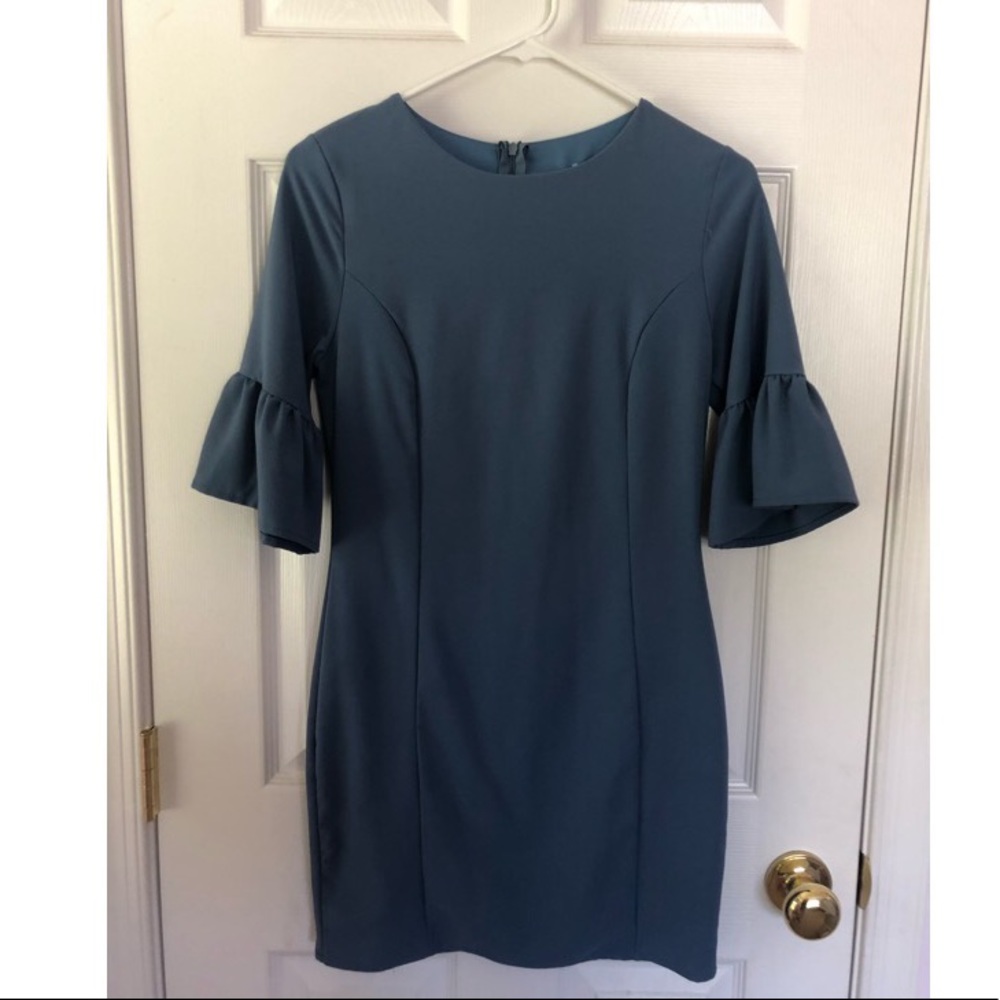 Blue dress